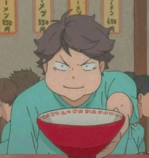 🍃 0d7be88e Anime, Ramen, Manger, Bol, Manga, Nourriture telegram sticker