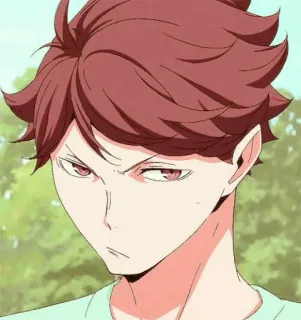 🍃 0e63c97d Oikawa Tooru Haikyuu!! Anime, Manga, Personnage, Haikyuu, Oikawa, Tooru telegram sticker