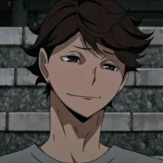 🍃 27e0666d Tooru Oikawa Haikyuu!! Anime, Haikyuu, Tooru Oikawa, Oikawa telegram sticker