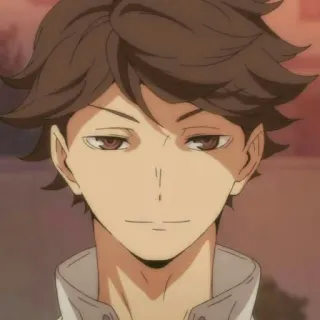🍃 ac1b6eae Oikawa Tooru Haikyuu!! Anime, Haikyuu, Oikawa Tooru, Oikawa, Tooru, Personnage telegram sticker
