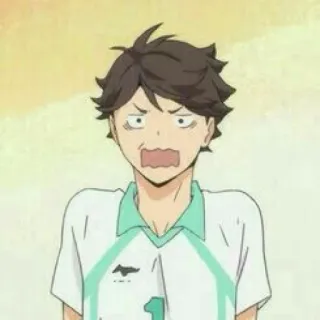 🍃 e5602a68 Tooru Oikawa Haikyuu!! Anime, Haikyuu, Oikawa, Tooru Oikawa, Volley, Sticker telegram sticker