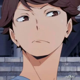 🍃 f6562366 Oikawa Tooru Haikyuu!! Anime, Haikyuu, Oikawa, Passeur, Volley-ball telegram sticker