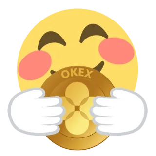 OKEx Emoji telegram stickers