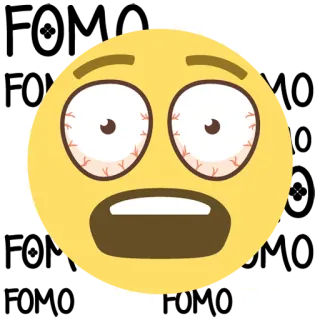 😧 4b72b2ca Emoji, surpris, choqué, visage, expression, jaune telegram sticker