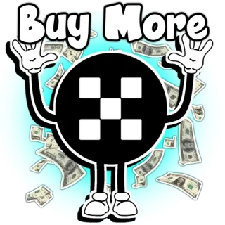 🤑 328d86ae Buy More uang, dolar, beli, belanja whatsapp sticker