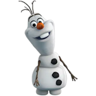 ⛄ 5063a7a1 Olaf Frozen 奥拉夫, 雪人, 冰雪奇缘, 迪士尼, 动画, 角色 telegram sticker