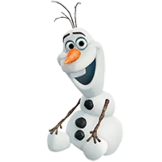 Olaf Christmas by @passion_stickers whatsapp stickers