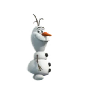 ⛄ f0d77f8b Olaf Frozen 奥拉夫, 雪人, 冰雪奇缘, 迪士尼, 卡通, 动画 telegram sticker