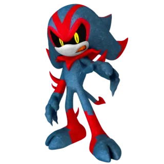 🔋 973c07e0 Sonic, nhím, nhân vật, xanh dương, đỏ telegram sticker