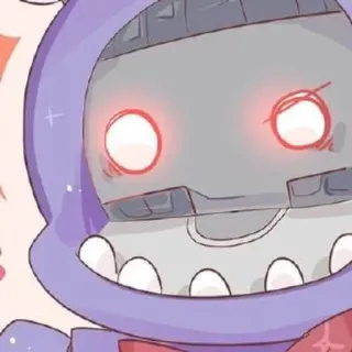 🌟 00024522 robot, dessin animé, mascotte, mignon telegram sticker