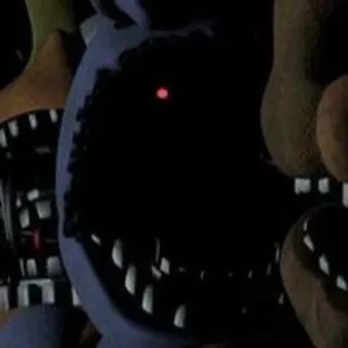 🌟 3cc89f32 Bonnie Five Nights at Freddy's Animatronique, Horreur, Cauchemar, Effrayant, Jeu telegram sticker