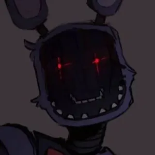 🌟 d2a8881a Bonnie Five Nights at Freddy's Animatronique, Horreur, Jeu vidéo, Personnage telegram sticker
