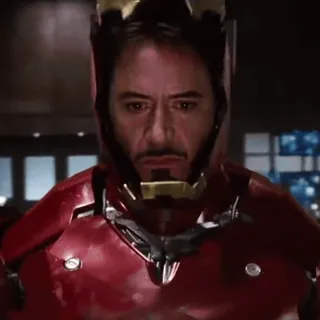 😈 08622f2f Iron Man Iron Man, Marvel, supereroe, armatura, Tony Stark telegram sticker