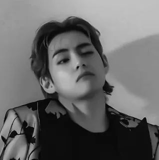 🔪 5f3df0b5 V K-pop, BTS, Kim Taehyung, cantante, celebrità, ritratto, uomo telegram sticker