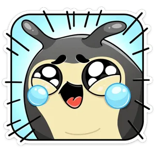 😢 f181466e 漫画, 感情, 幸せ, 泣く, 可愛い telegram sticker