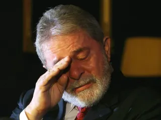 😩 2c0c45c9 Lula politicien, Brésil, Lula, politique, pleurer, triste, Luiz Inácio Lula da Silva telegram sticker