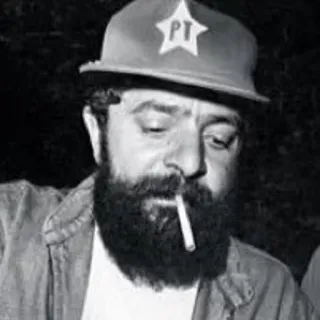 🇨🇺 b33e2f0a PT Lula, PT, politique, Brésil, personnalité politique, chapeau telegram sticker