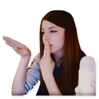 💁 7af0a84a kobieta, dziewczyna, osoba, całus, kobieca, portret telegram sticker