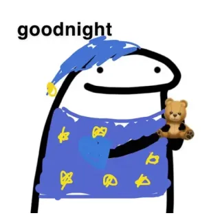 💟 73b3ff53 goodnight selamat malam, tidur, lucu, beruang, malam, kartun, stiker telegram sticker