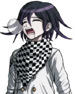 😪 65f19099 Kokichi Oma Danganronpa anime, Kokichi Oma, Danganronpa, menangis telegram sticker