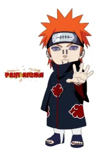 🖐 d92530e0 Pain Naruto TEENAGE anime, naruto, pain, akatsuki, manga whatsapp sticker