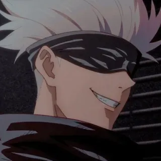 🍡 457895d9 Satoru Gojo Jujutsu Kaisen 애니메이션, 고죠, 주술회전, 캐릭터 telegram sticker