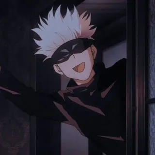 🍡 5e541026 Gojo Satoru Jujutsu Kaisen 애니메이션, 고죠, 고죠 사토루, 주술회전, 만화 telegram sticker