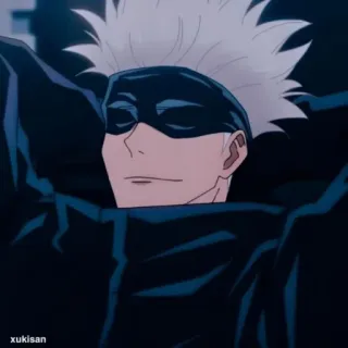 🍡 66010bb4 Gojo Jujutsu Kaisen 애니메이션, 고죠 사토루, 주술회전, 캐릭터 telegram sticker