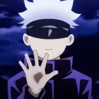 🍡 abfe9c9c Gojo Satoru Jujutsu Kaisen 애니메이션, 고죠, 고죠 사토루, 주술회전 telegram sticker