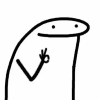 ✨ 407b9c0b Personaje, Lineal, Gesto, Ofensivo telegram sticker