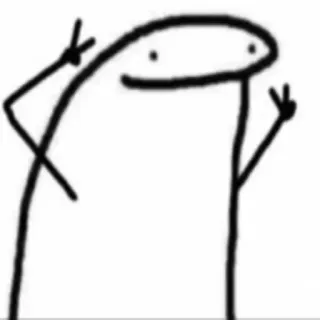 ✨ bbbe031a monigote, símbolo de la paz, dibujo animado, dibujo telegram sticker