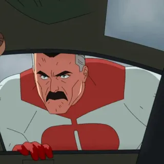 🌐 b572e566 Omni-Man Invincible viltrumite, superhero, evil, blood, invincible telegram sticker