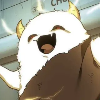 ๐ 9993f534 monster, cartoon, horns, creature, cute whatsapp sticker