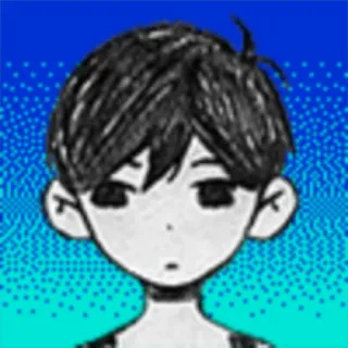 😒 b27c1501 Sunny Omori 游戏, 电子游戏, Omori, 角色, Sunny telegram sticker