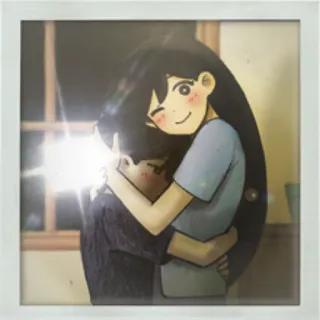 🫂 c90569d9 动漫, 情侣, 爱, 拥抱, 甜蜜 telegram sticker