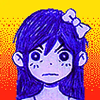 😠 73b7a2af Aubrey Omori omori, アニメ, 女の子, 怒り telegram sticker