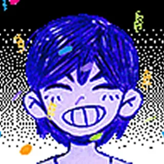 🥳 c7accd34 アニメ, お祝い, 紙吹雪, ハッピー, 笑顔 telegram sticker