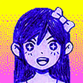 😃 dc421e25 Mari Omori ビデオゲーム, キャラクター, アニメ, 女の子, omori, mari telegram sticker