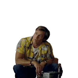 Once Upon a Time... in Hollywood by @WASTEDSTUDIO telegram stickers