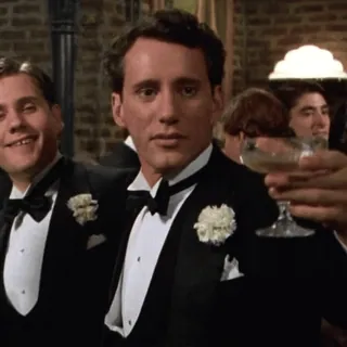 🍸 1ea414e0 tuxedo, toast, celebration, men, wedding telegram sticker