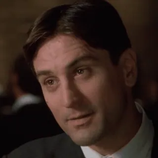 🙁 8374face Robert De Niro actor, portrait, man, movie telegram sticker