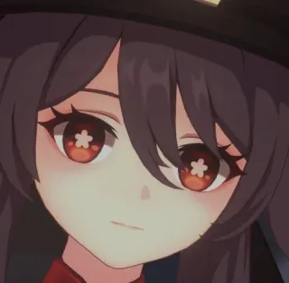 😶 347acedc Hu Tao Genshin Impact 애니메이션, 비디오 게임, 캐릭터, 원신, 호두 telegram sticker