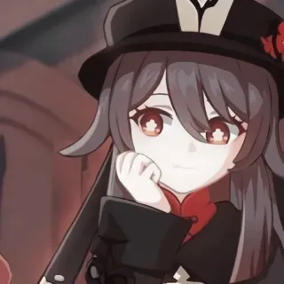 😘 63f246bf Hu Tao Genshin Impact 호두, 원신, 애니메이션, 비디오 게임, 캐릭터, 소녀 telegram sticker