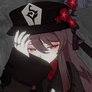 🤦‍♂️ db67cf86 Hu Tao Genshin Impact 애니메이션, 비디오 게임, 원신, 호두, 캐릭터 telegram sticker