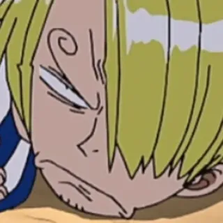 😡 53ad6078 Sanji One Piece Anime, One Piece, Sanji, Colère telegram sticker