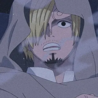 💛 13f00e14 Sanji One Piece sanji, one piece, anime, manga, charakter telegram sticker