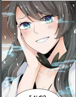 😄 0a2ea47a I ALSO anime, dibujos animados, mujer, sonrisa, feliz telegram sticker