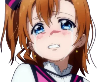 😭 4842bec5 Anime, Piangere, Triste, Ragazza, Emotivo telegram sticker