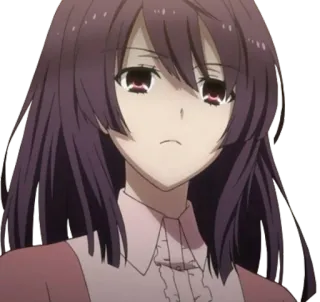 😡 eaa46e92 anime, ragazza, personaggio, ritratto telegram sticker