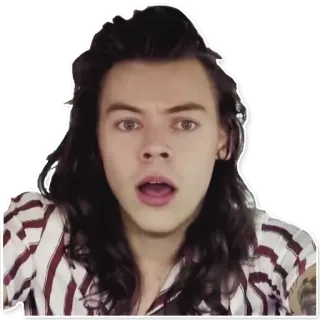 😦 57834737 Harry Styles 名人, 歌手, 音乐家, 哈利·斯泰尔斯 telegram sticker